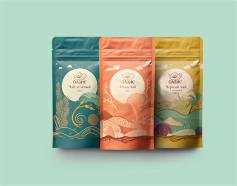 Чайный магазин Оазис :: Behance