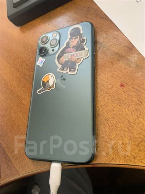 IPhone 11 pro, 256 гб, моноблок, зеленый, б/у, в наличии. Цена: 22 000 ...