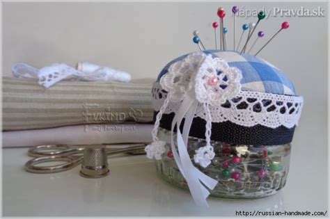 Игольница из банки своими руками - Russian-Handmade.com