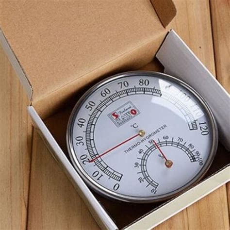 Sauna termometer metal sag damp sauna rum termomet... – Grandado