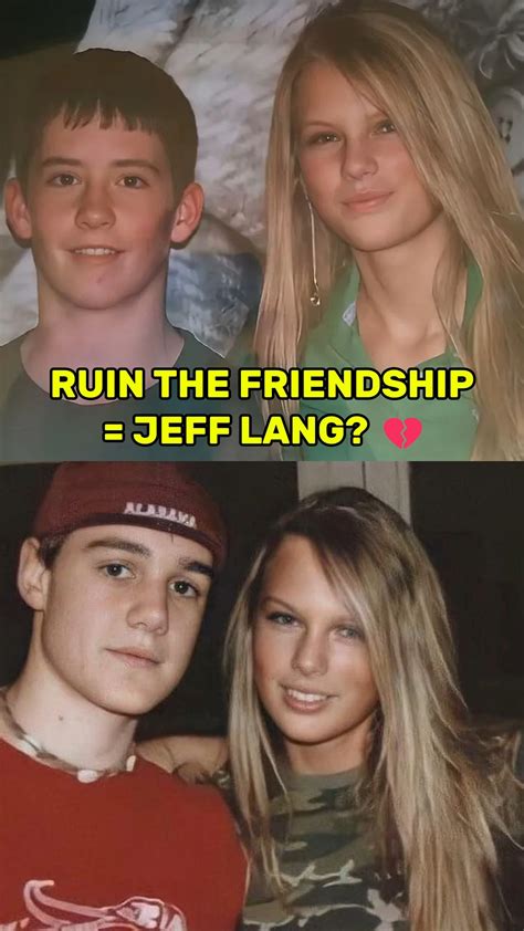 Taylor Swift Ruin The Friendship Jeff Lang