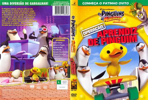 Capa Label e Filme - Os Pinguins De Madagascar - Operação Aprendiz De ...