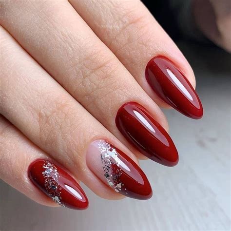 гель лак красный на коротких ногтях фото - uniformcustomize
