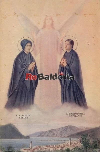 Santa Vincenza Gerosa Santa Bartolomea Capitanio e la loro Opera - Aa ...