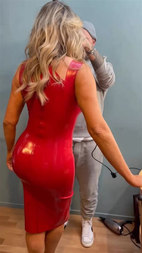 Carol Vorderman, 62, pours her curves into skin tight rubber dresses
