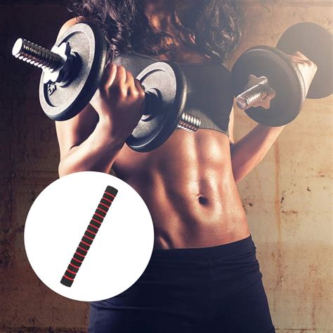 VORCOOL Dumbbell Connecting Rod Anti- Metal Practical Dumbbell Bar