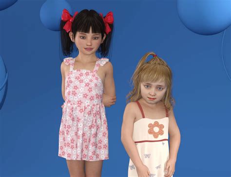 Trixie & Anushka 3D Render, Digital Art by Ghatanothoa