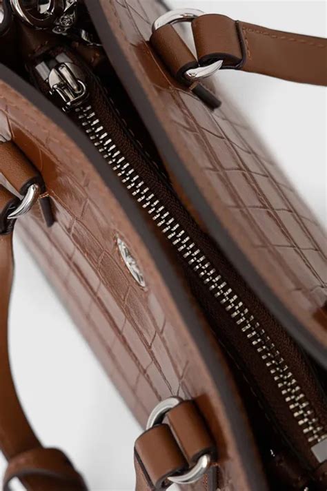 Шкіряна сумочка MICHAEL Michael Kors колір коричневий | ANSWEAR.ua