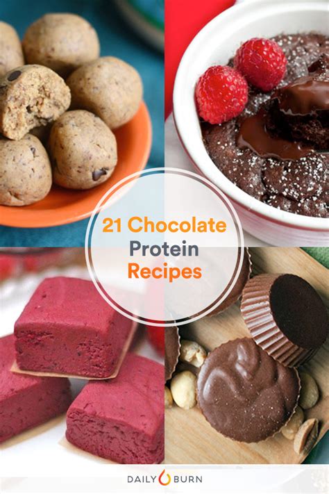 protein powder recipes  chocolate lovers life  daily burn