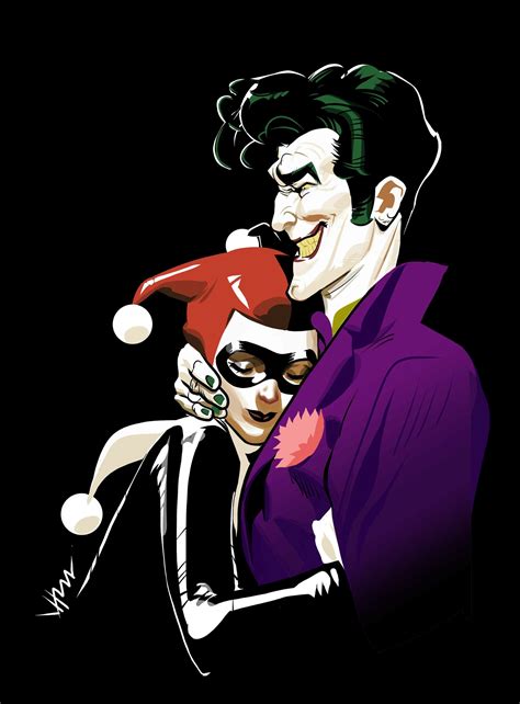 Romantic Joker And Harley Quinn Love Wallpaper at Arthur Poulsen blog