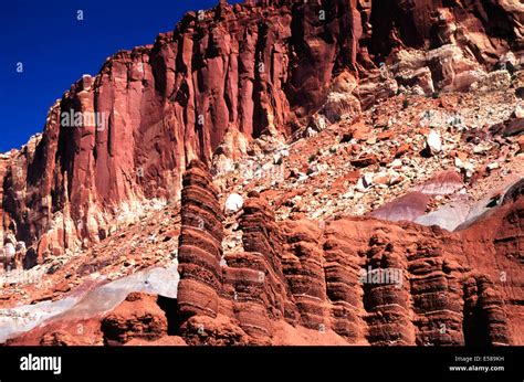 Waterpocket Fold,Capitol Reef National Park,Utah Stock Photo - Alamy