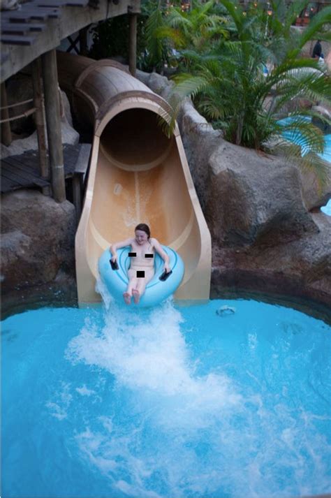 Nudists enjoy annual 'clothes free' weekend at Alton Towers - Hull Live