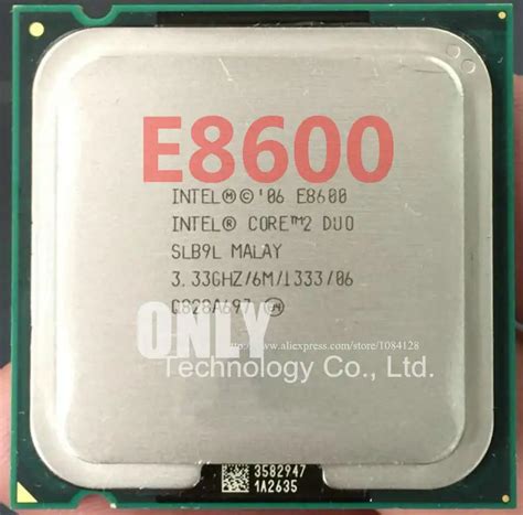 Aliexpress.com : Buy free shipping For Intel Core 2 Duo E8600 CPU ...