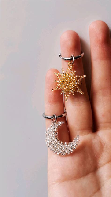 Солнце и луна из бисера beaded the Moon and the Sun | Ювелирные изделия ...