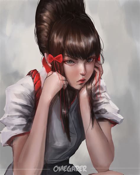 mishima kazumi (tekken and 1 more) drawn by omegarer | Danbooru