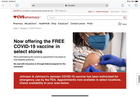 How to Schedule a COVID Vaccine from CVS - Ctrl+Teach