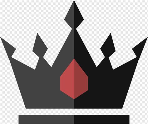 черная корона, ручная роспись, корона, черный png | PNGWing