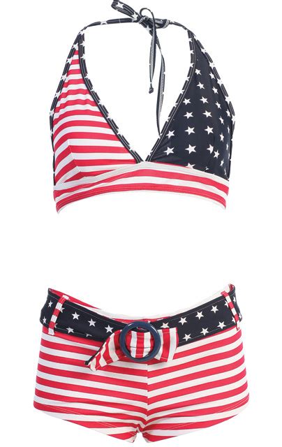 Bikini Swimsuit Swimwear Blog: Patriotic Flag Swimsuits