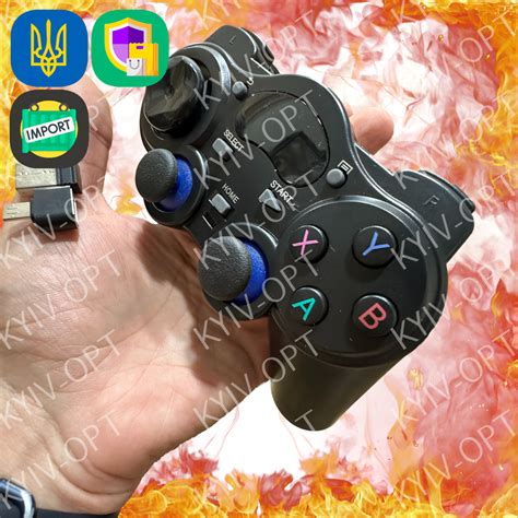 Купити Джойстик для ПК PC комп'ютера бездротовий Блютуз геймпад для ПК ...