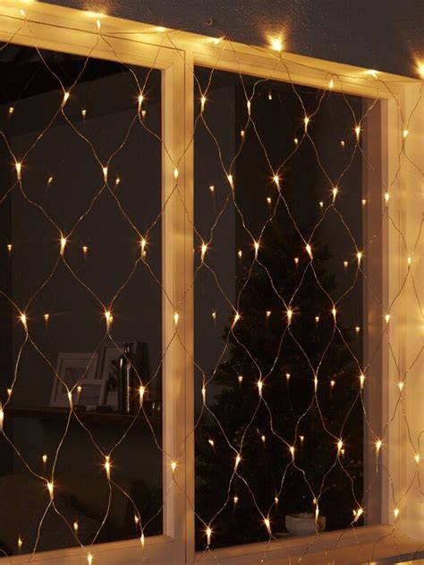 Гирлянда сетка на окно теплый белый 1.5х1.5 LED купить по выгодной цене ...