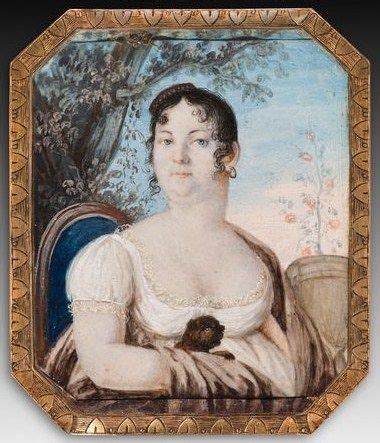 Мария Алексеевна Нарышкина, ур. Сенявина (1762-1822). Миниатюра в 2024 ...