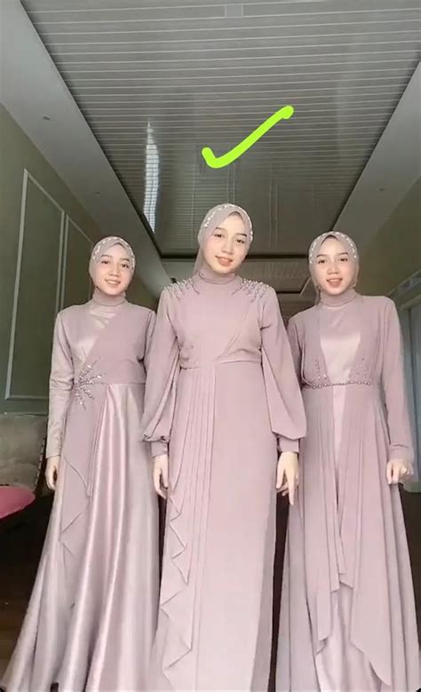 model baju bridesmaid modern satin bridesmaid hijab baju bridesmaid
