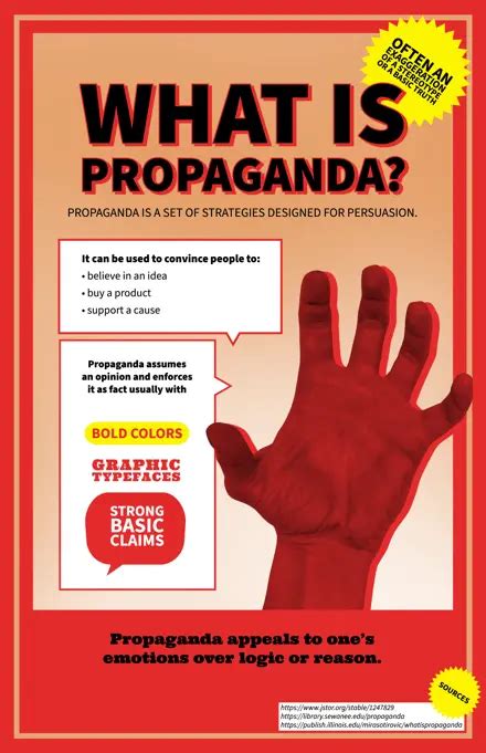 The ultimate guide to propaganda