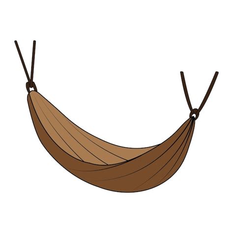 Premium Vector | Hammock icon logo vector design template