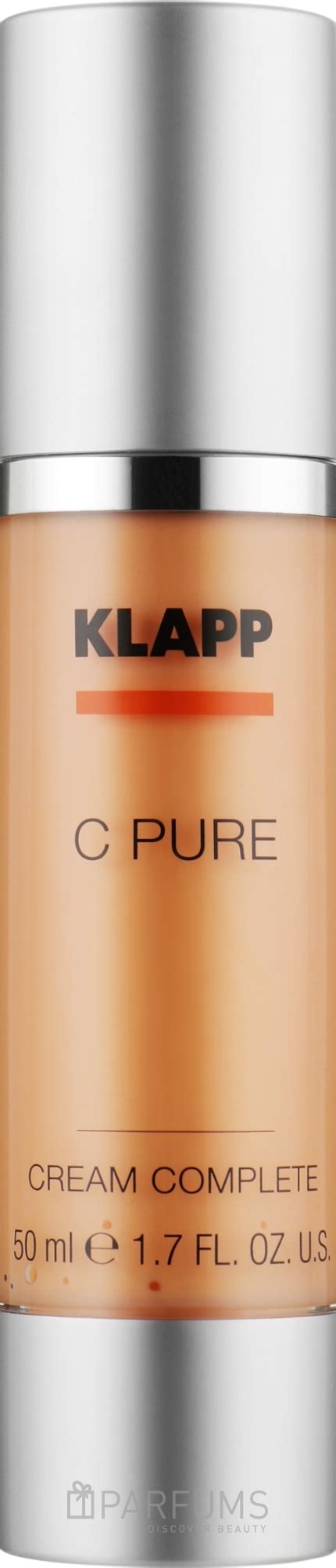 Восстанавливающий крем "Витамин С" Klapp C Pure Cream Complete - купить ...