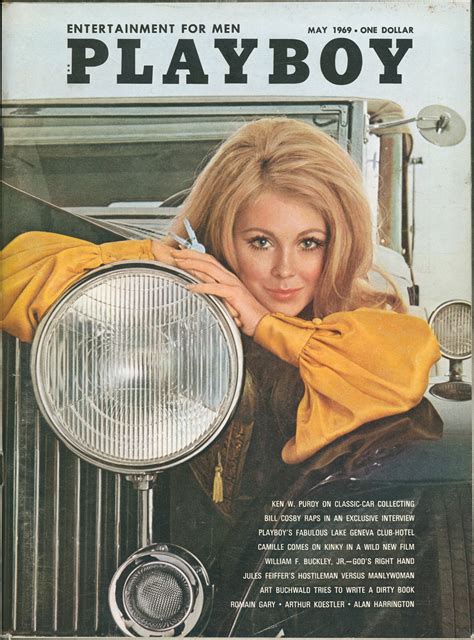 Vintage Playboy Magazine Cover, Framed Art, May 1969, Authentic