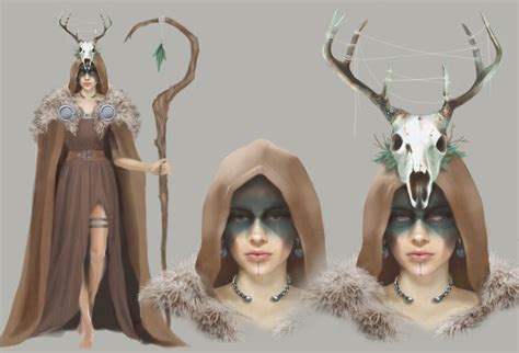 artstation celtic witch concept jessica maybury celtic art witch