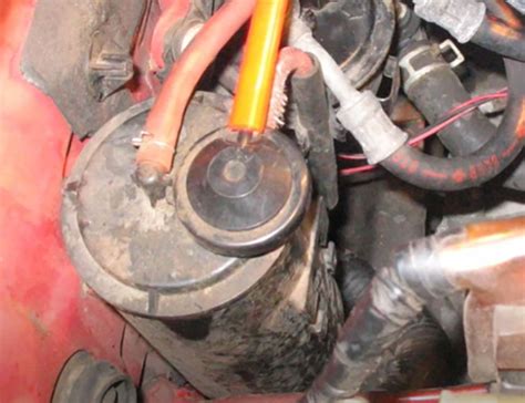 how to clean an evap canister