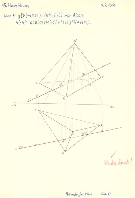NACRTNA GEOMETRIJA - DESCRIPTIVE GEOMETRY - GEOMETRIA DESCRITTIVA ...