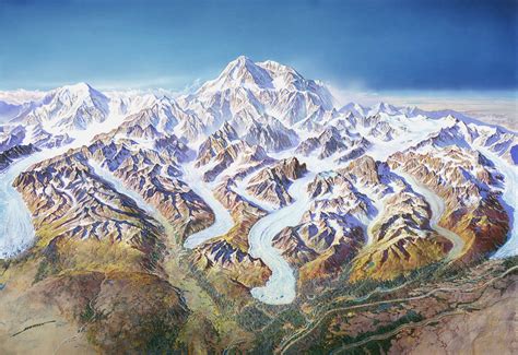 The Alaskan Range at Denali National Park, Alaska image - Free stock photo - Public Domain photo ...