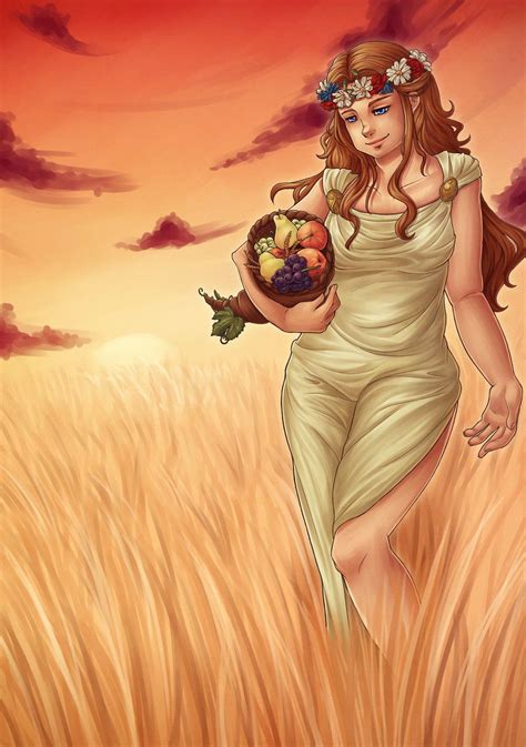 Demeter by dhauber Demeter by dhauber Greek Gods And Goddesses, Greek ...