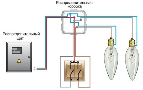 Как подключить двойной выключатель: 💡 проходной двухклавишный и с одной ...
