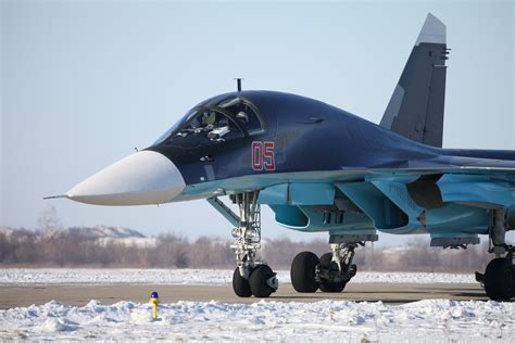 Download Military Sukhoi Su-34 4k Ultra HD Wallpaper
