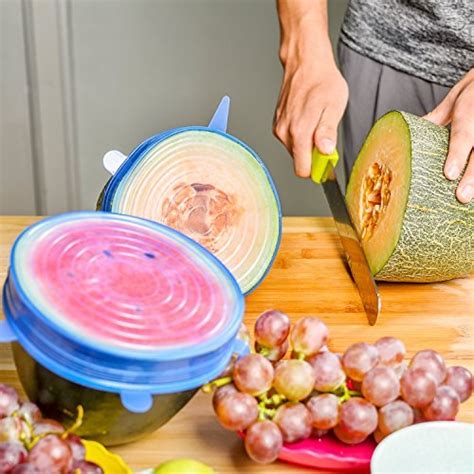 Силиконовые крышки растягивающаяся для посуды ? купить по цене 390 руб