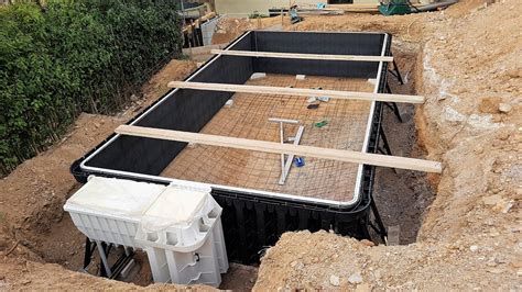 coulage beton  mise en eau de piscine desjoyaux jce piscines