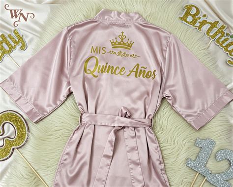 Personalized Mis Quince Anos Robes, Customized Quinceanera Robes, Mis