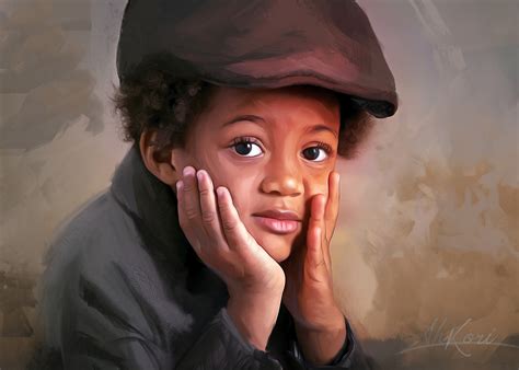 artstation painted boy