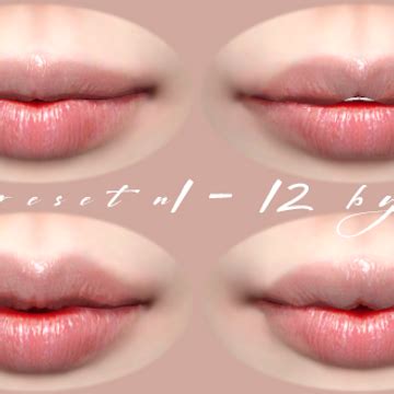 Female lips presets makeup – Artofit