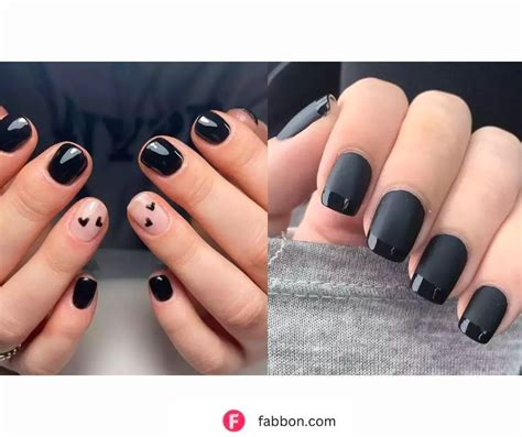 51 Most Popular Black Nail Designs For Inspiration In 2025 | Fabbon