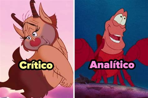 Elige entre estos personajes de Disney y te diré si eres más crítico o analítico