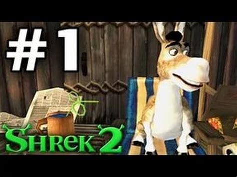 Прохождение игры шрек #1 - YouTube