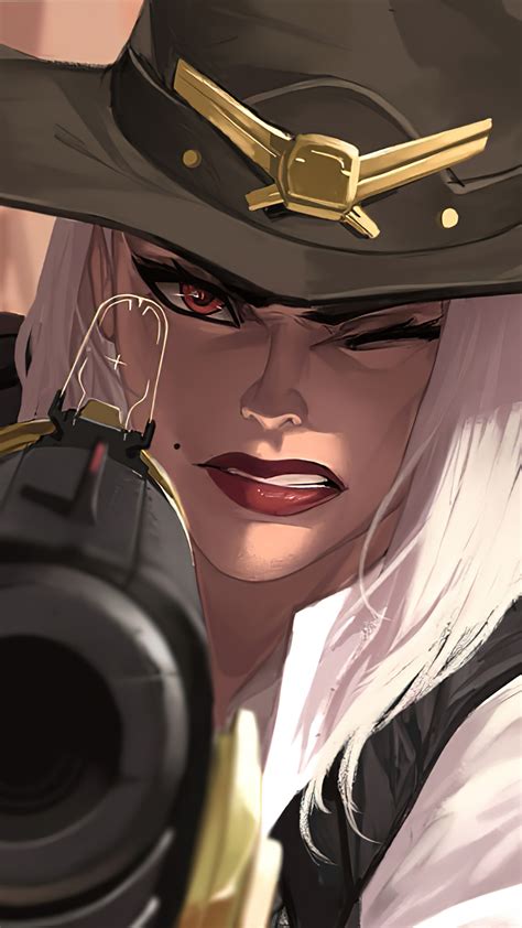 Ashe Overwatch Game Art 4K #2360h Wallpaper PC Desktop