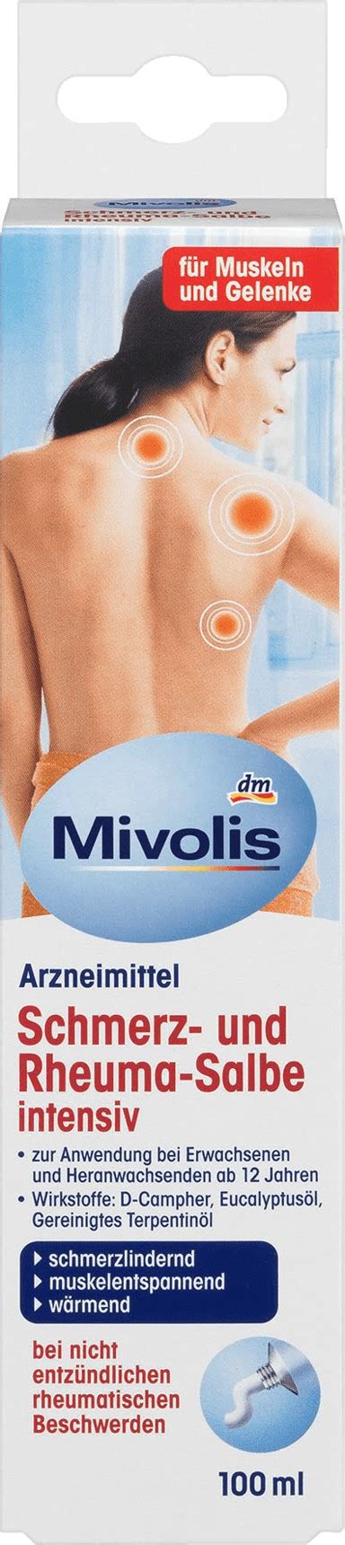 Мазь от боли и ревматизма интенсивная Mivolis, 100 ml (Германия ...