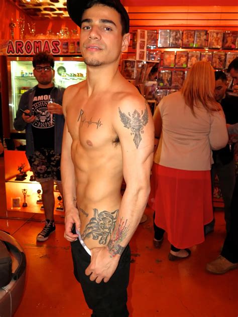 Levi Karter A Porn Star in a Porn Store | Scrolller