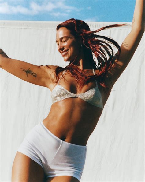 Dua Lipa Sexy Body Chainmail Bikini - Hot Celebs Home