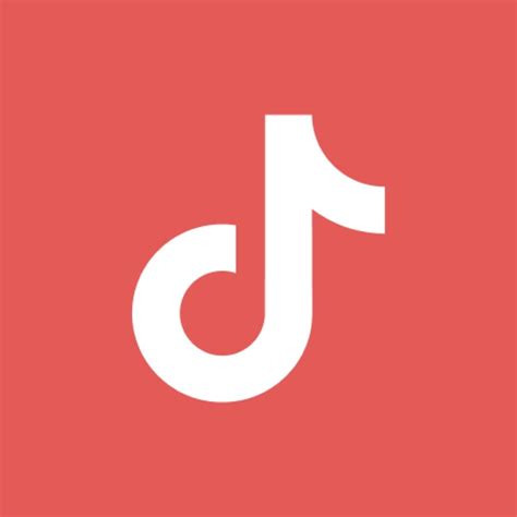 Red TikTok Icon | App Icon